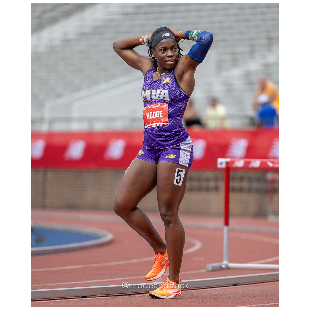 Friday 6/14/2024 100m semifinals - 2024 New Balance Nationals Outdoor, Franklin Field, University of Pennsylvania title=