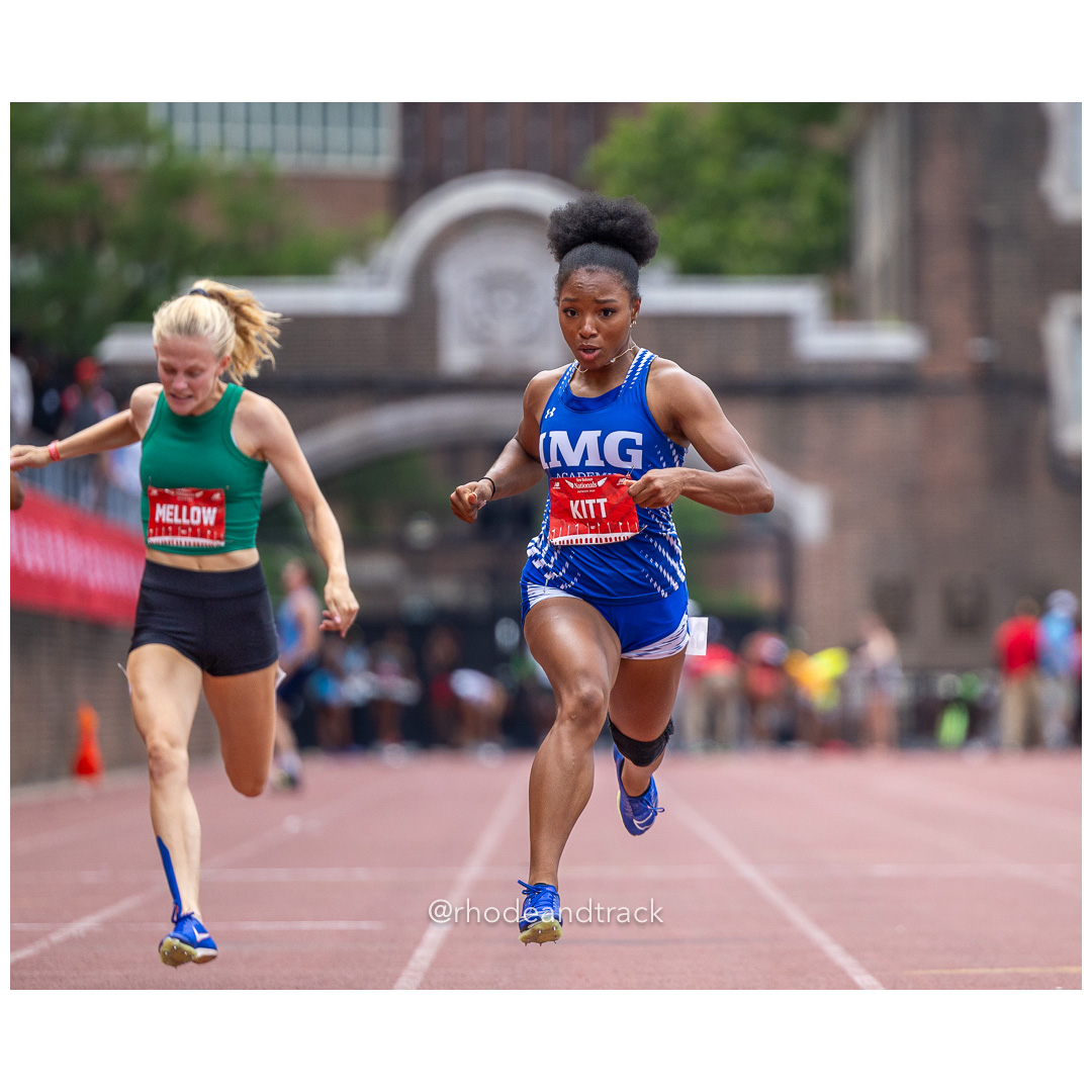 Friday 6/14/2024 100m semifinals - 2024 New Balance Nationals Outdoor, Franklin Field, University of Pennsylvania title=