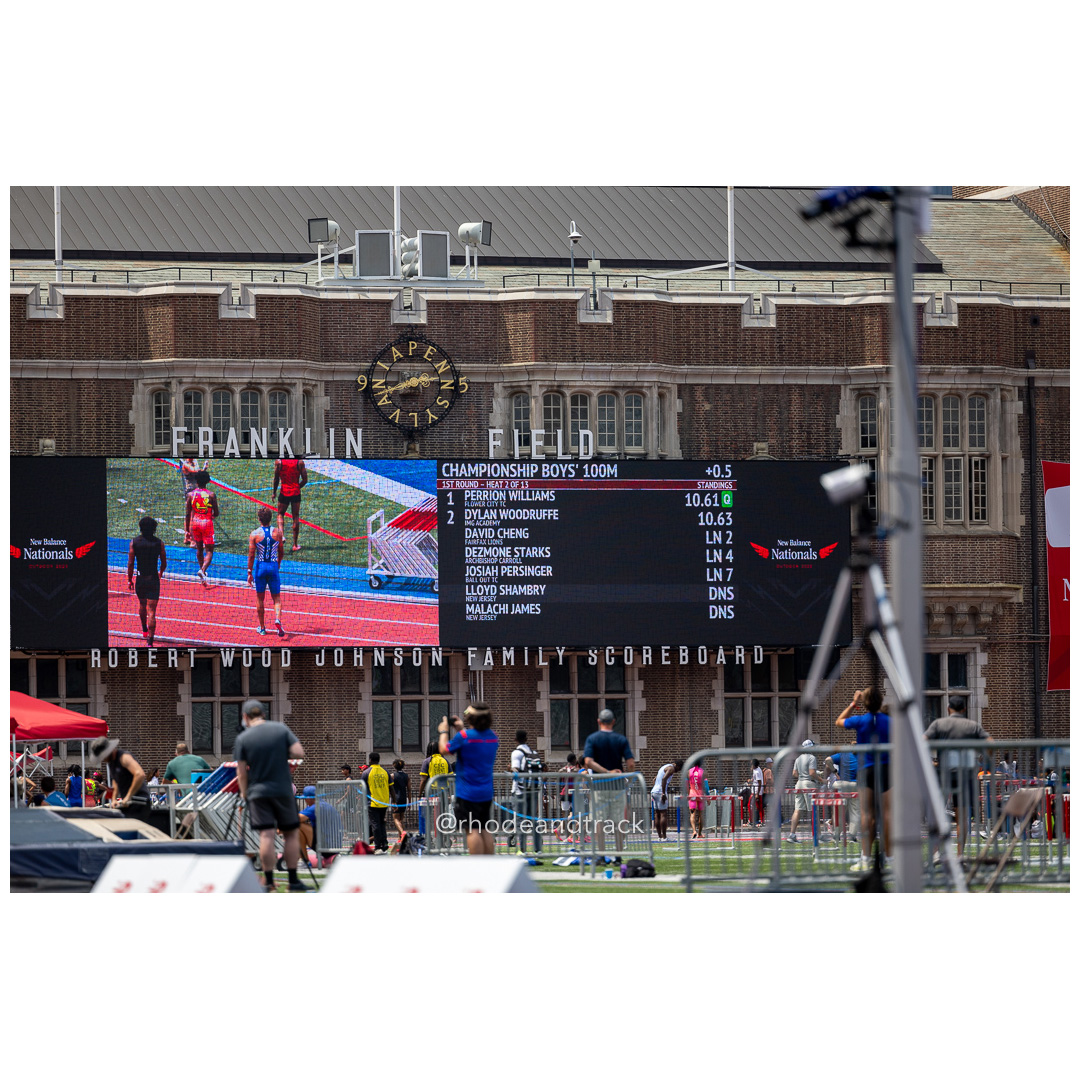 2024 New Balance Nationals Outdoor, Franklin Field, University of Pennsylvania title=