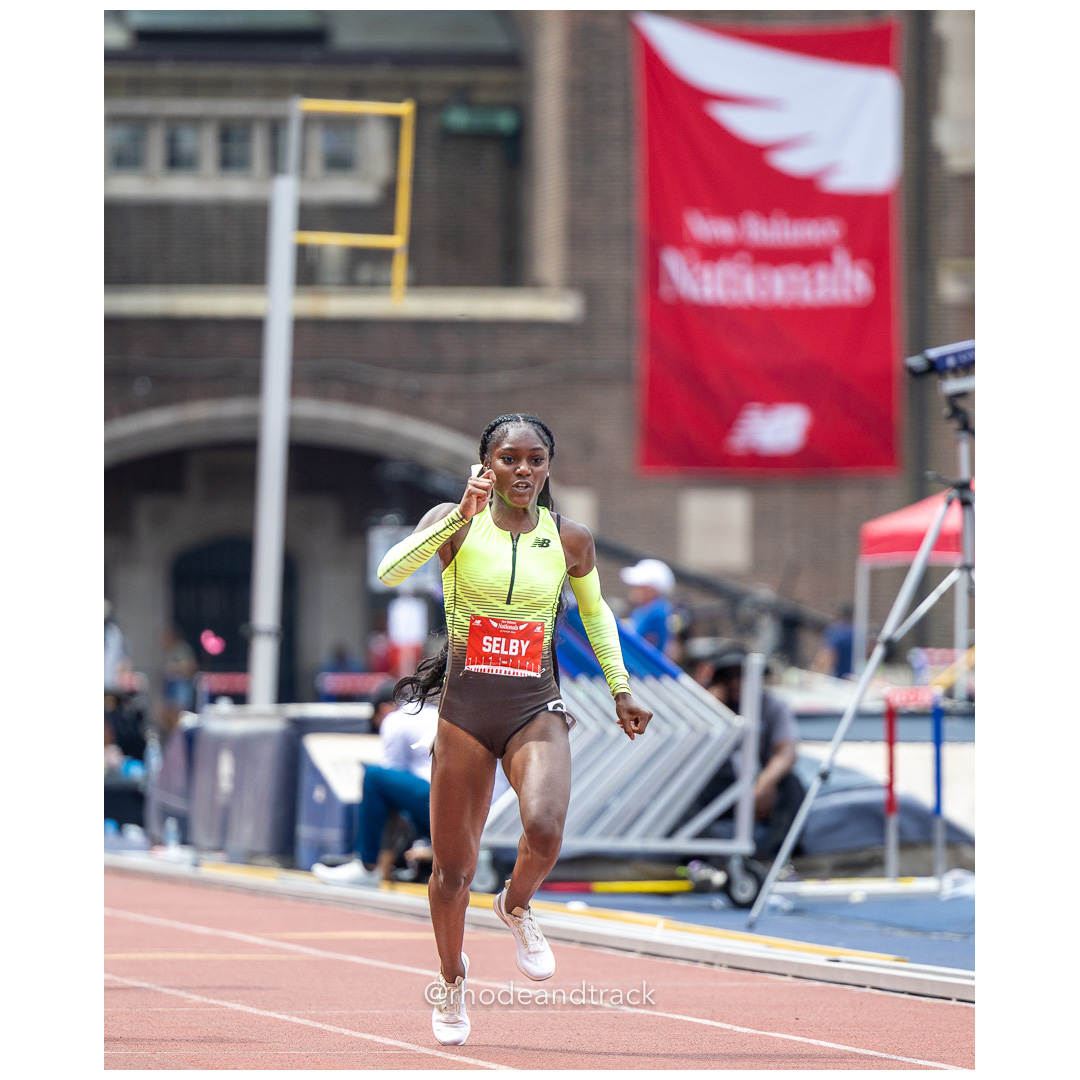Friday 6/14/2024 100m semifinals - 2024 New Balance Nationals Outdoor, Franklin Field, University of Pennsylvania title=