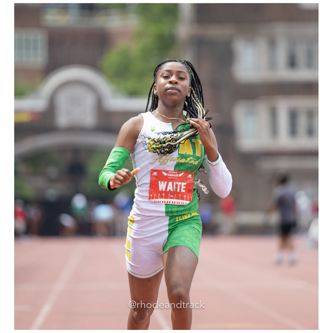 Friday 6/14/2024 100m semifinals - 2024 New Balance Nationals Outdoor, Franklin Field, University of Pennsylvania title=