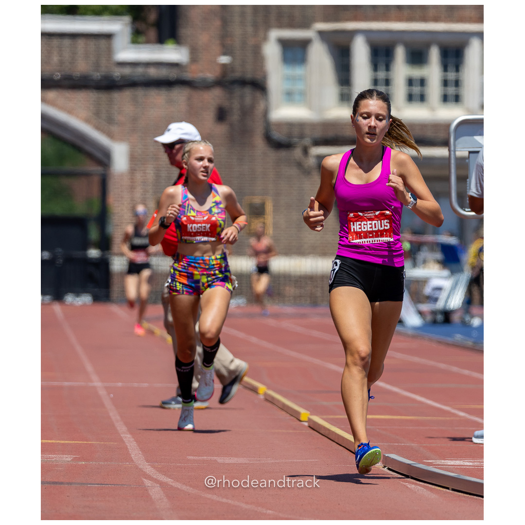 Girls Freshman Mile - 2024 New Balance Nationals Outdoor, Franklin Field, University of Pennsylvania title=