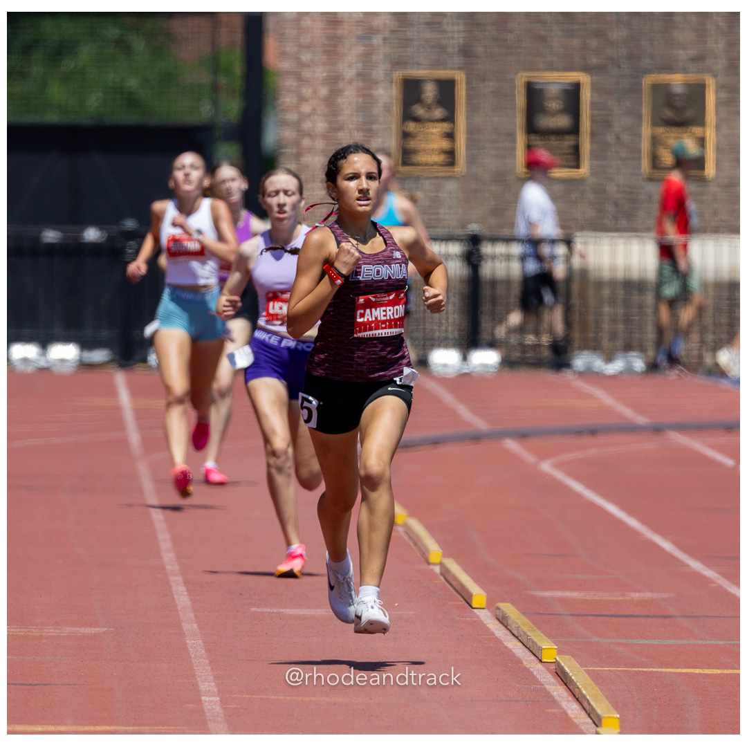 Girls Freshman Mile - 2024 New Balance Nationals Outdoor, Franklin Field, University of Pennsylvania title=