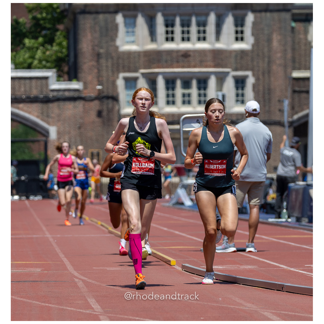Girls Freshman Mile - 2024 New Balance Nationals Outdoor, Franklin Field, University of Pennsylvania title=