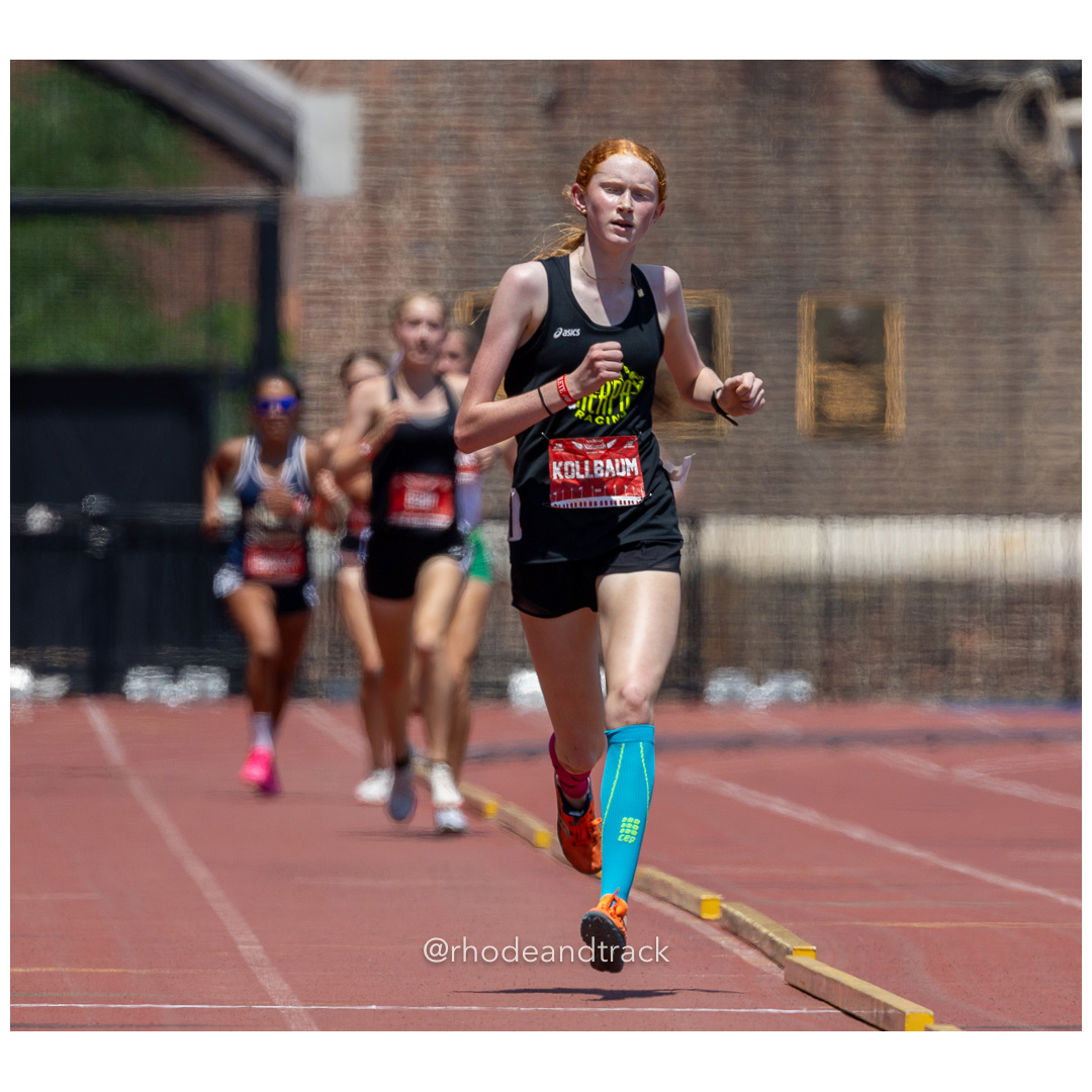 Girls Freshman Mile - 2024 New Balance Nationals Outdoor, Franklin Field, University of Pennsylvania title=