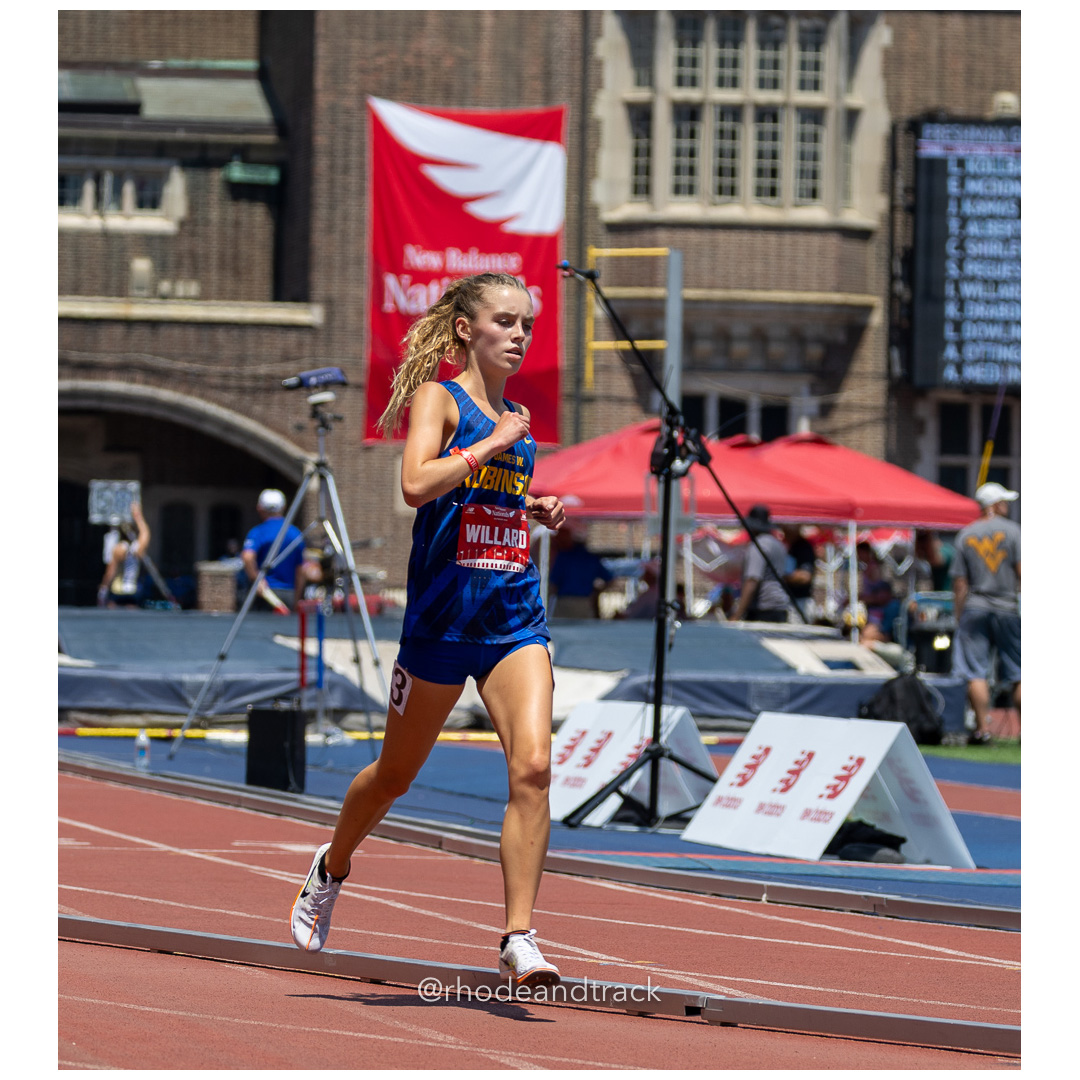 Girls Freshman Mile - 2024 New Balance Nationals Outdoor, Franklin Field, University of Pennsylvania title=