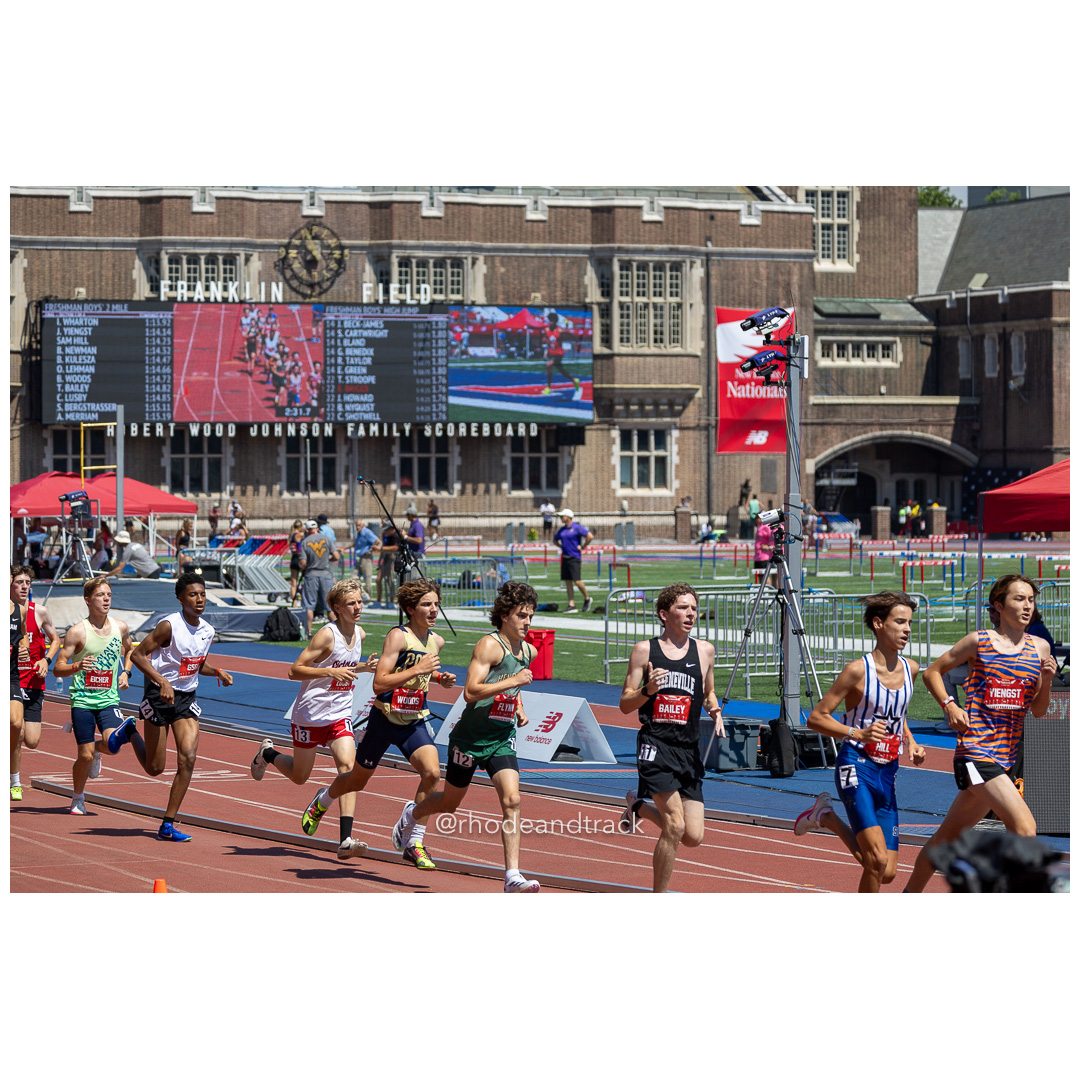 Freshman Mile - 2024 New Balance Nationals Outdoor, Franklin Field, University of Pennsylvania title=