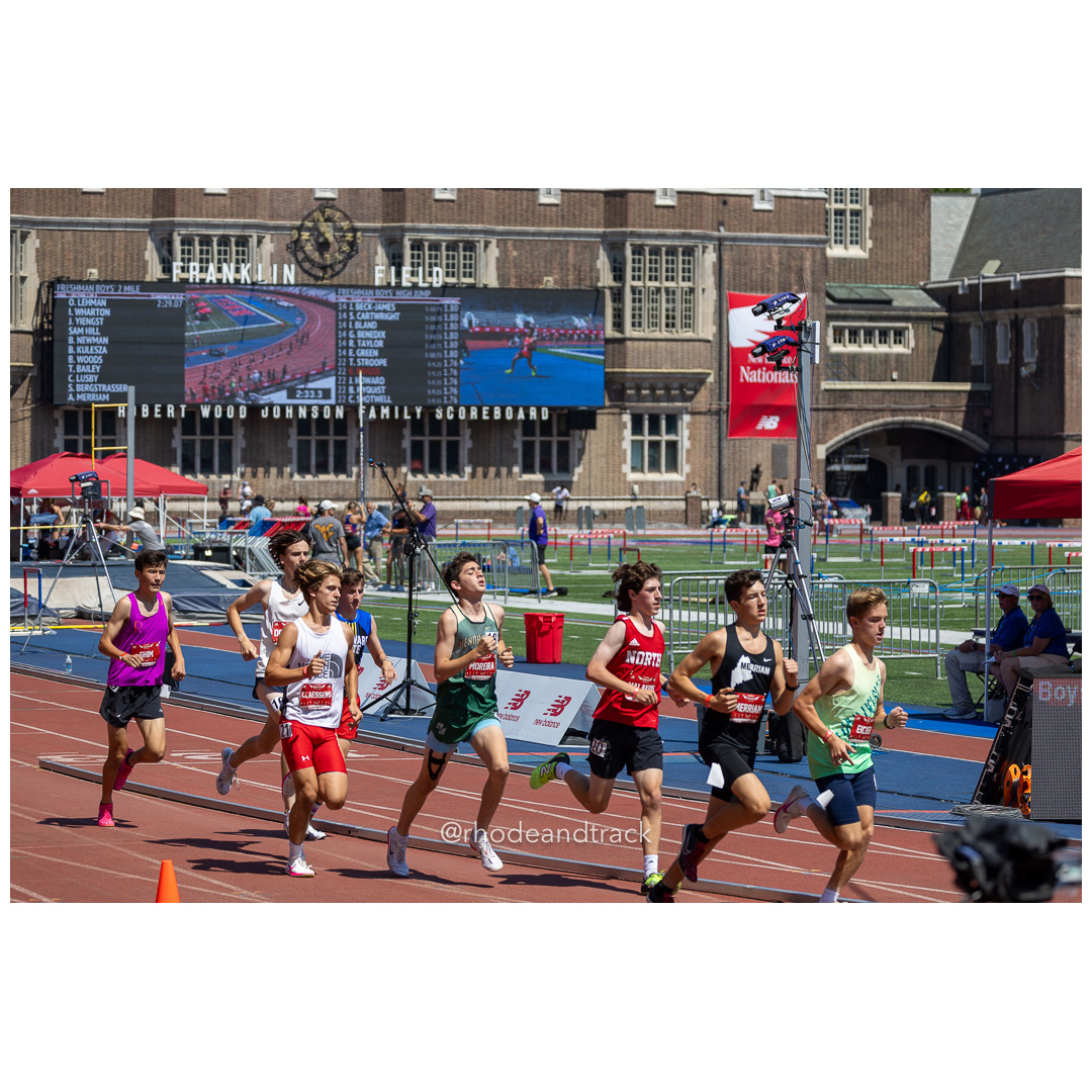 Freshman Mile - 2024 New Balance Nationals Outdoor, Franklin Field, University of Pennsylvania title=