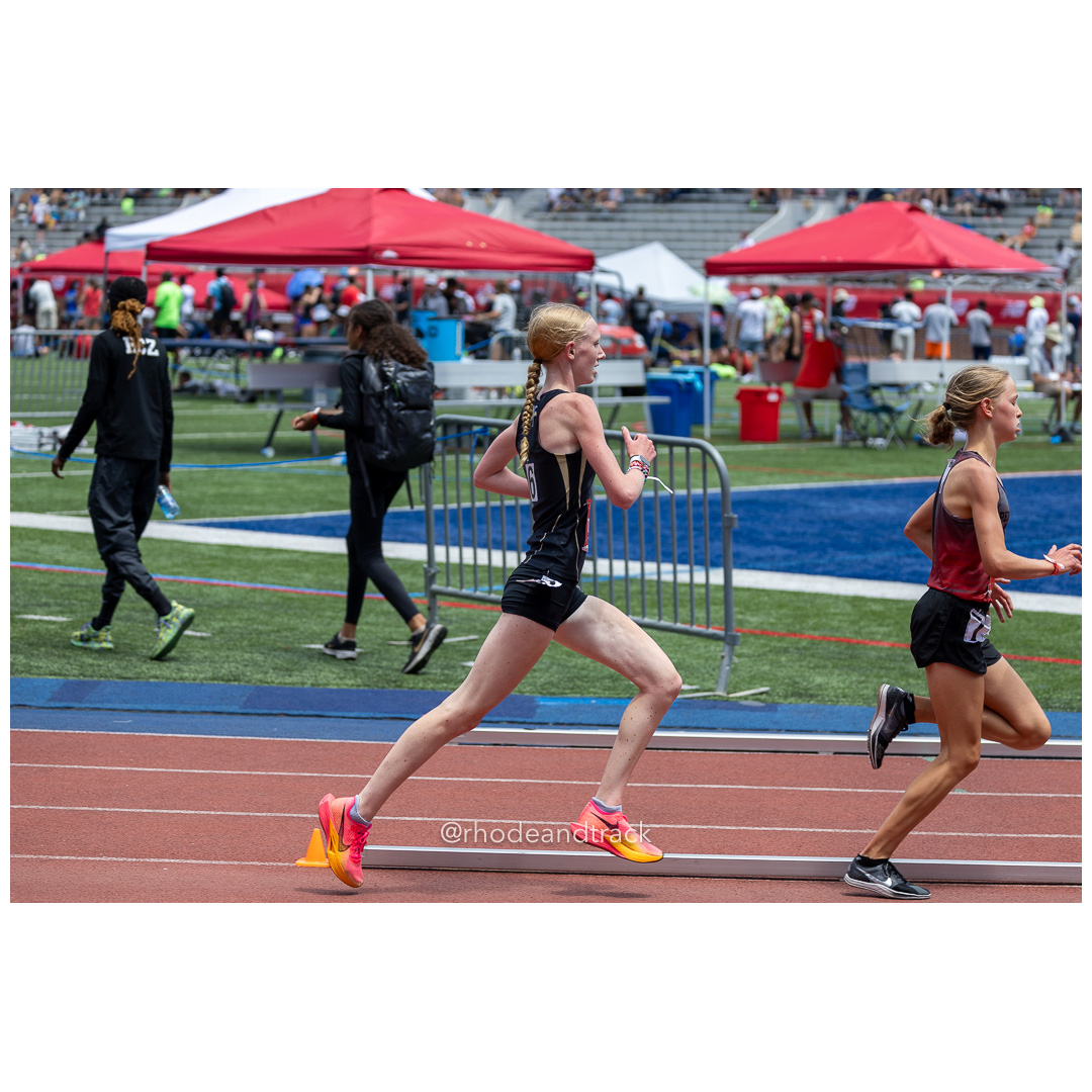Girls Freshman Mile - 2024 New Balance Nationals Outdoor, Franklin Field, University of Pennsylvania title=