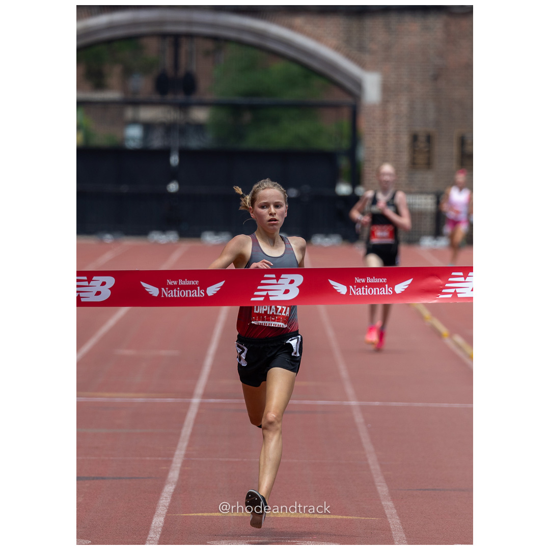 Girls Freshman Mile - 2024 New Balance Nationals Outdoor, Franklin Field, University of Pennsylvania title=