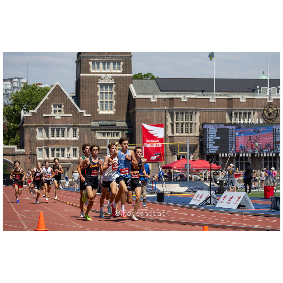 Freshman Mile - 2024 New Balance Nationals Outdoor, Franklin Field, University of Pennsylvania title=