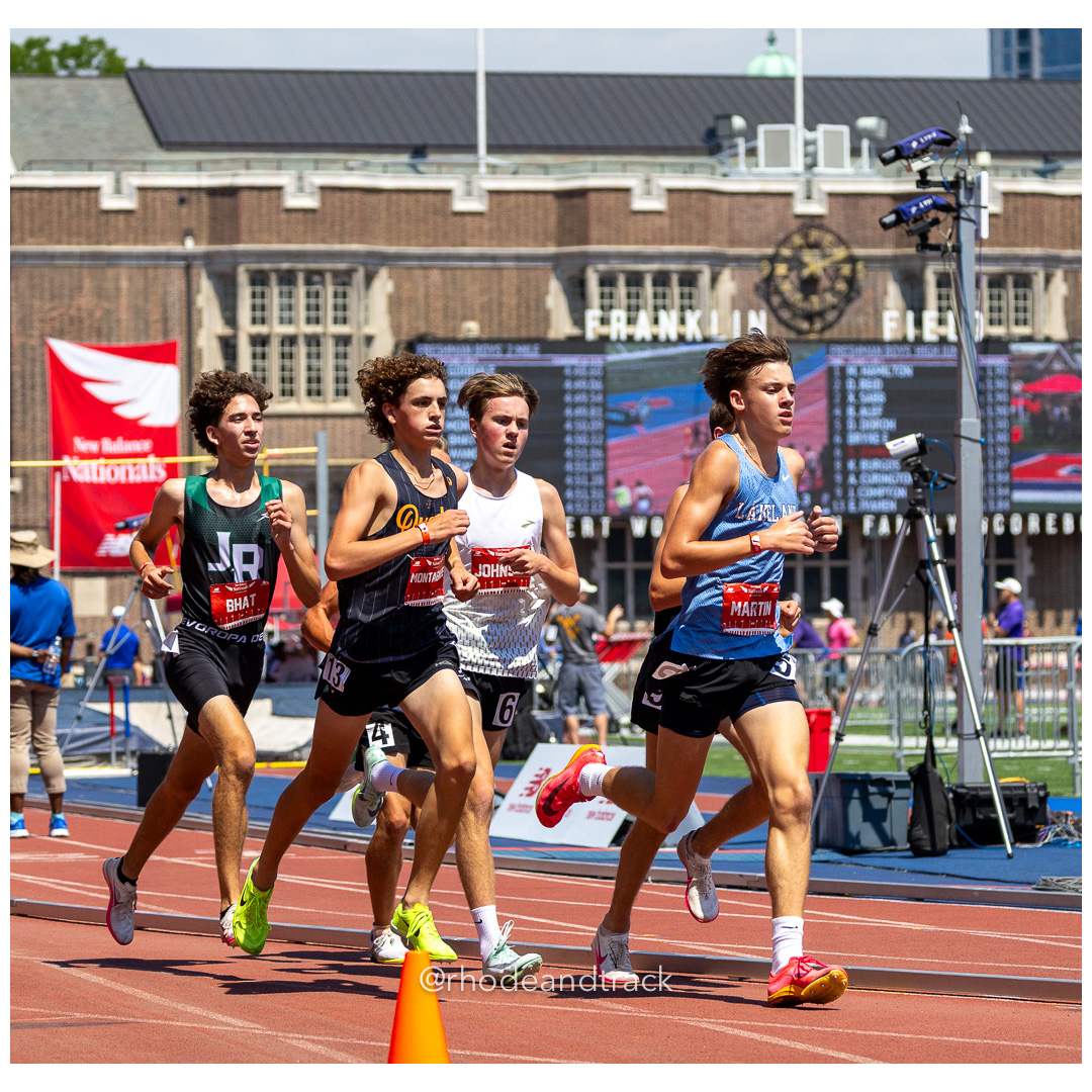Freshman Mile - 2024 New Balance Nationals Outdoor, Franklin Field, University of Pennsylvania title=