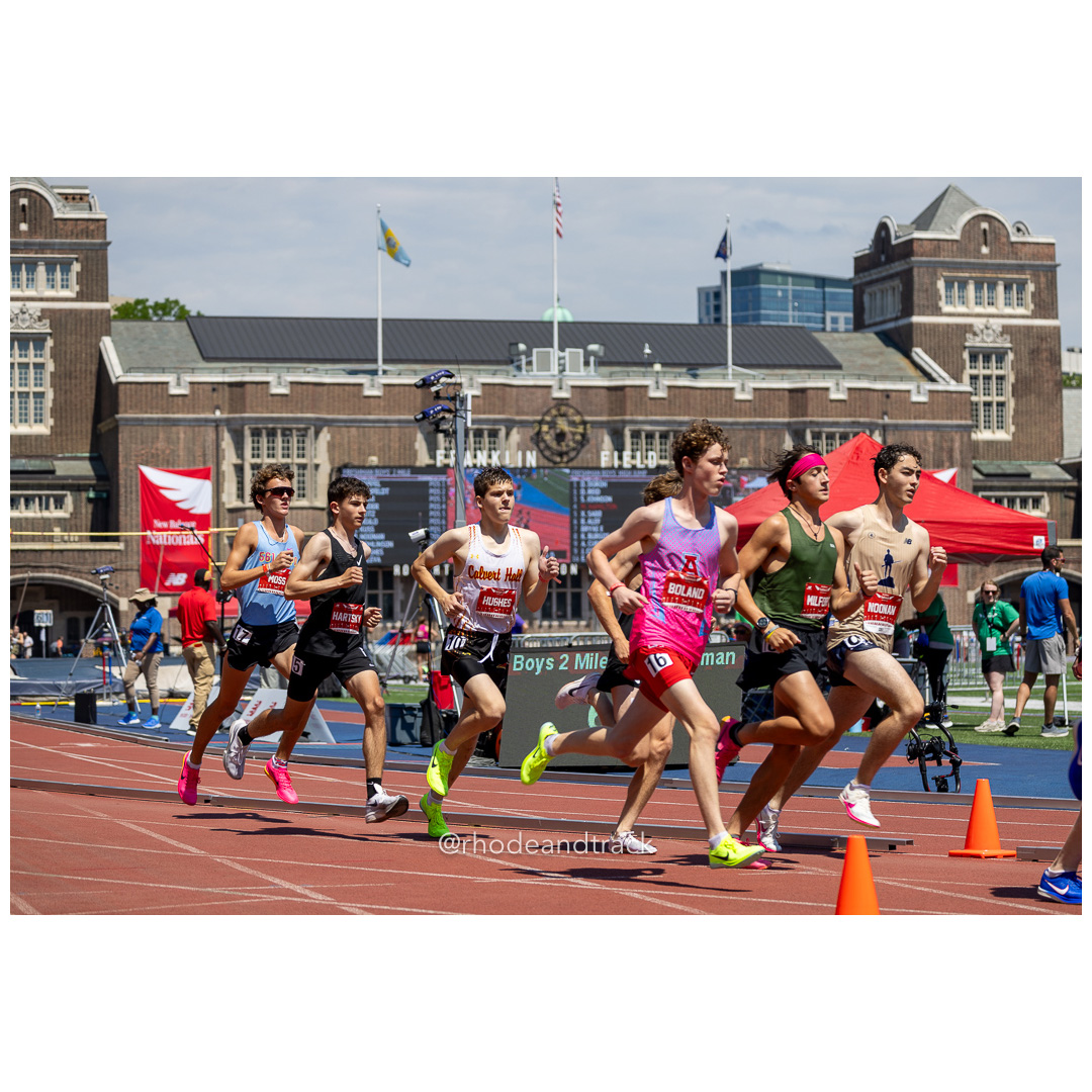 Freshman Mile - 2024 New Balance Nationals Outdoor, Franklin Field, University of Pennsylvania title=
