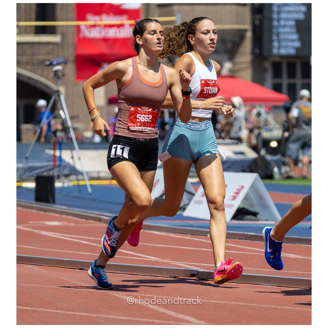 Girls Freshman Mile - 2024 New Balance Nationals Outdoor, Franklin Field, University of Pennsylvania title=