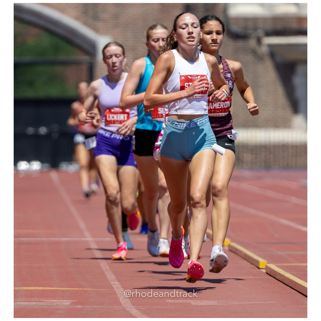 Girls Freshman Mile - 2024 New Balance Nationals Outdoor, Franklin Field, University of Pennsylvania title=