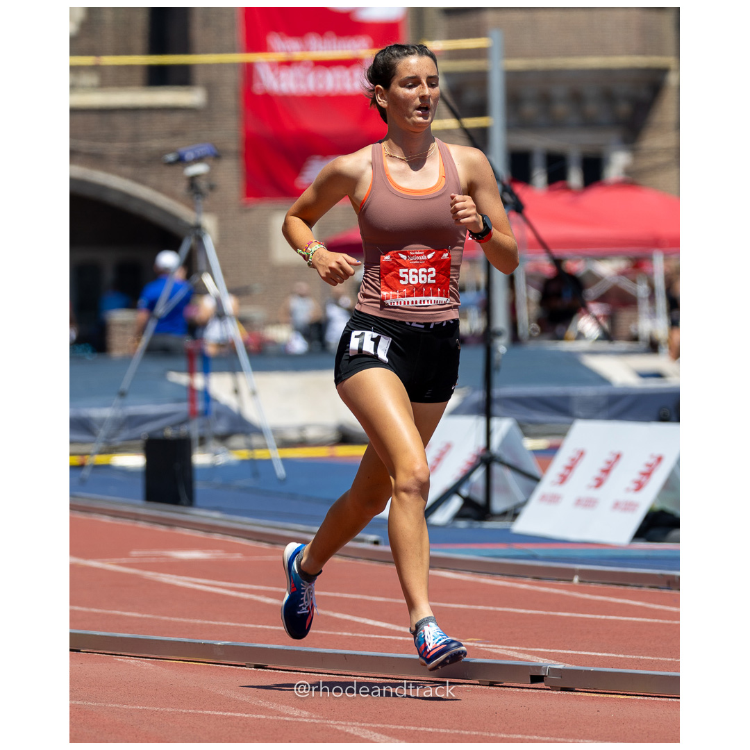 Girls Freshman Mile - 2024 New Balance Nationals Outdoor, Franklin Field, University of Pennsylvania title=