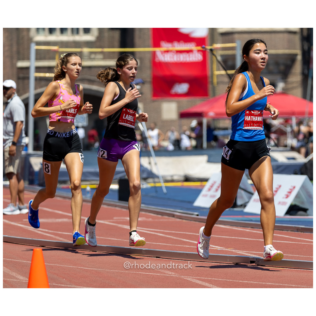 Girls Freshman Mile - 2024 New Balance Nationals Outdoor, Franklin Field, University of Pennsylvania title=