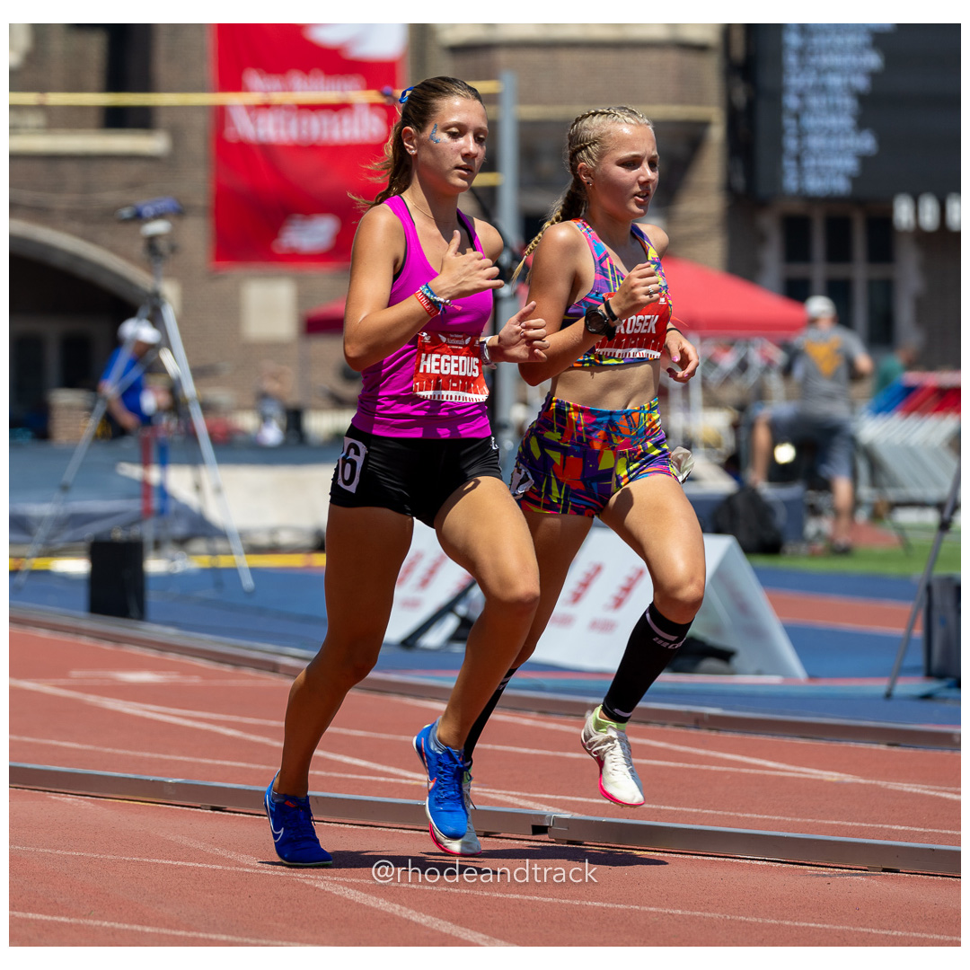 Girls Freshman Mile - 2024 New Balance Nationals Outdoor, Franklin Field, University of Pennsylvania title=