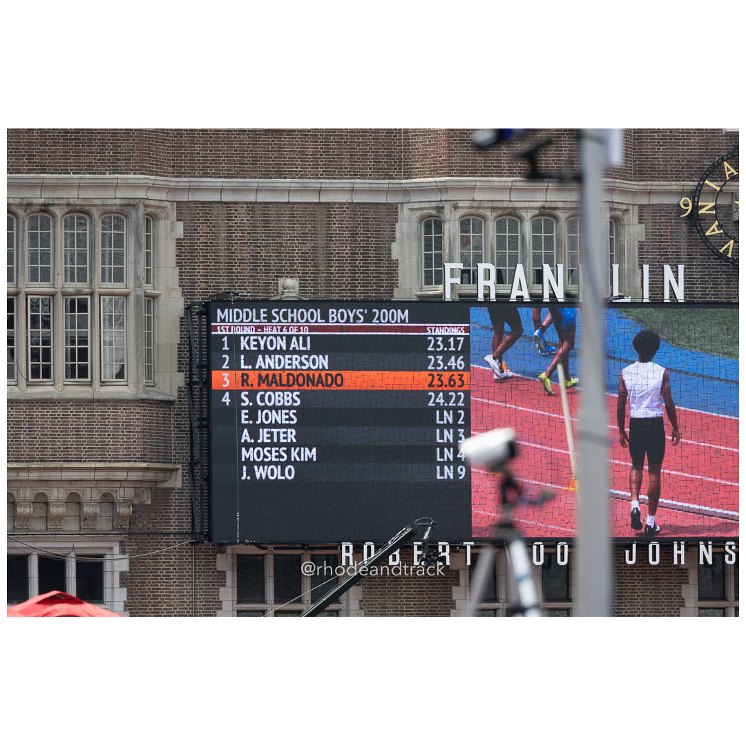 2024 New Balance Nationals Outdoor, Franklin Field, University of Pennsylvania title=