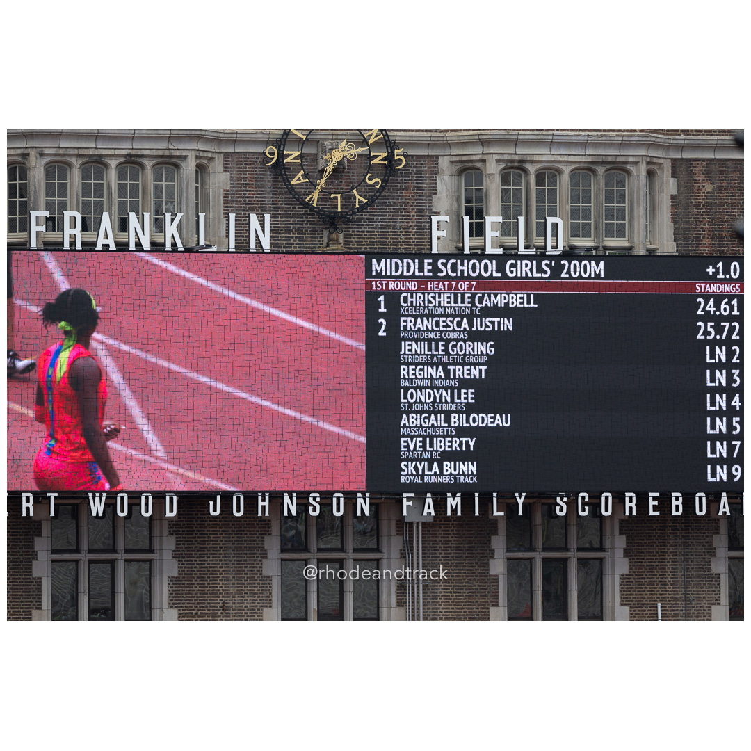 2024 New Balance Nationals Outdoor, Franklin Field, University of Pennsylvania title=