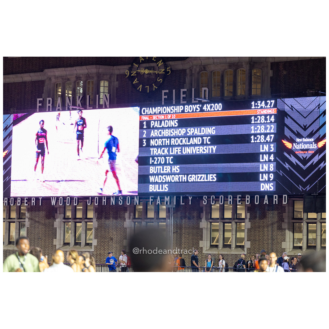2024 New Balance Nationals Outdoor, Franklin Field, University of Pennsylvania title=