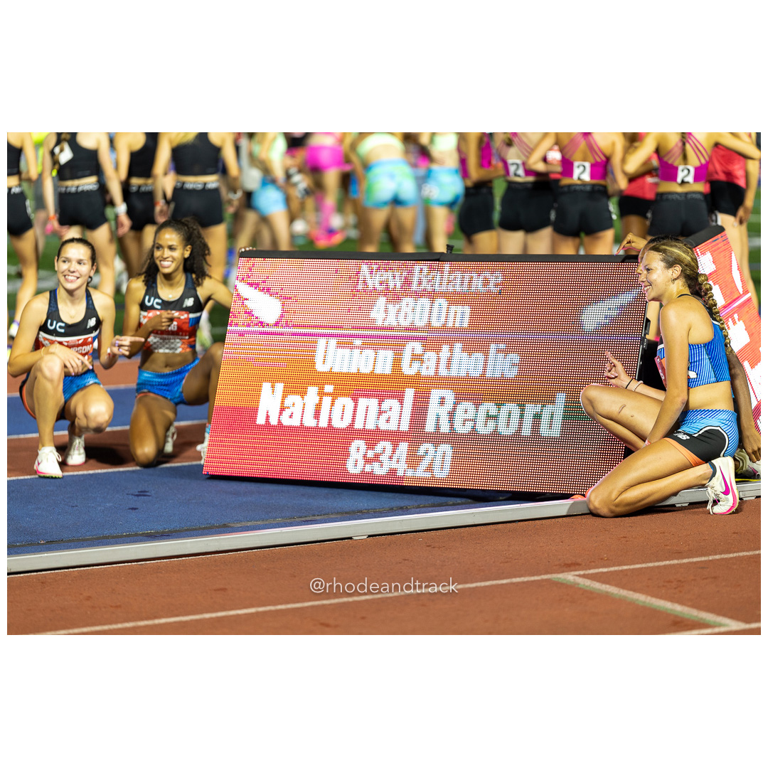 Championship 4x800 Friday 6/14/2024 - 2024 New Balance Nationals Outdoor, Franklin Field, University of Pennsylvania title=