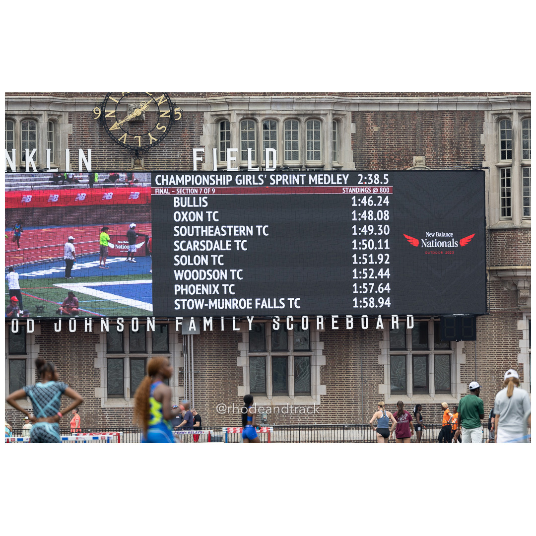 2024 New Balance Nationals Outdoor, Franklin Field, University of Pennsylvania title=