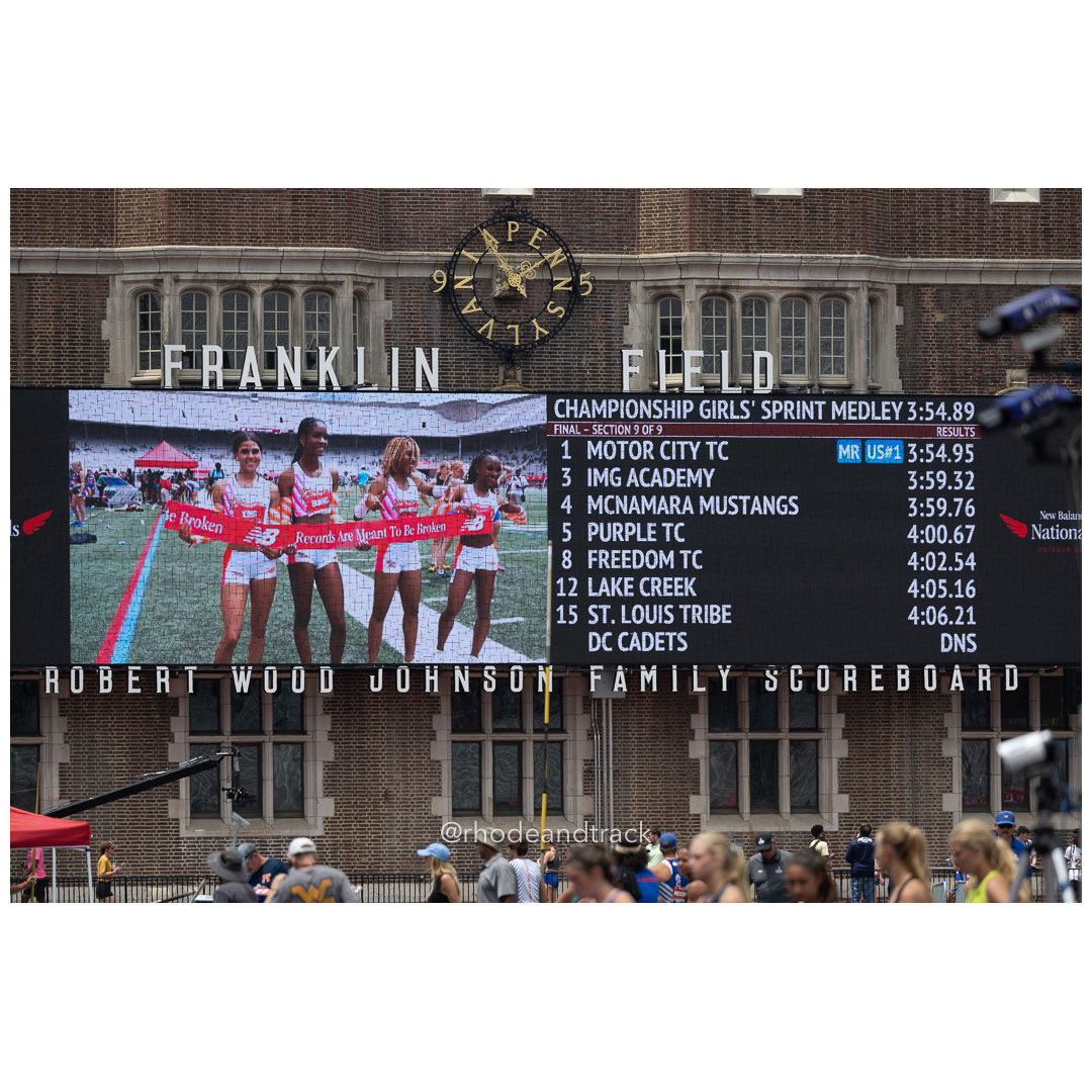 2024 New Balance Nationals Outdoor, Franklin Field, University of Pennsylvania title=