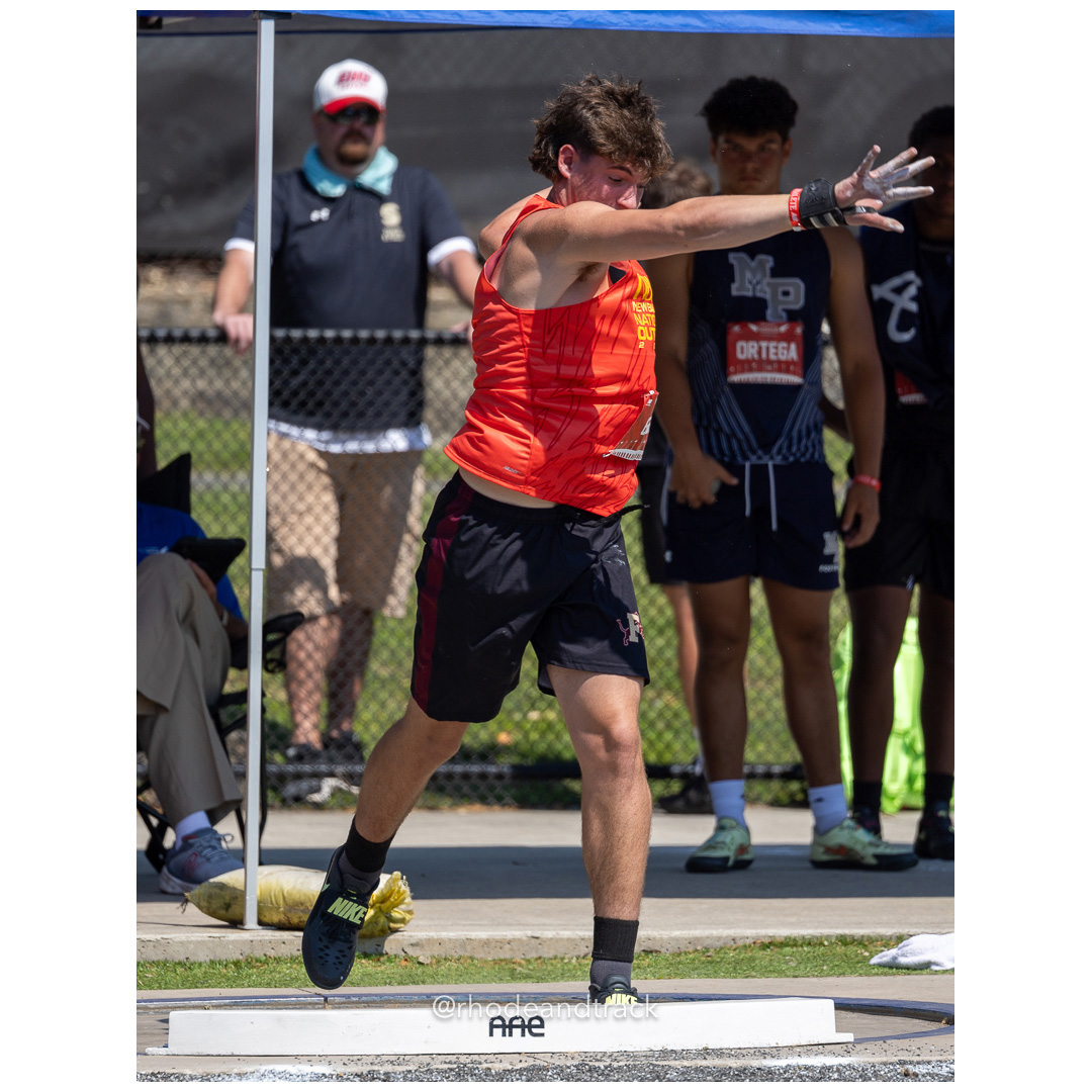 Freshman Shot Put - 2024 New Balance Nationals Outdoor, Franklin Field, University of Pennsylvania title=