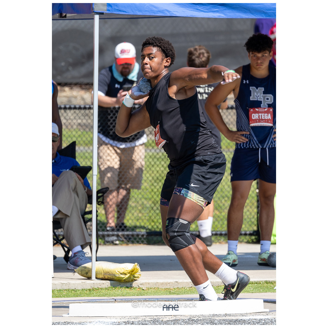Freshman Shot Put - 2024 New Balance Nationals Outdoor, Franklin Field, University of Pennsylvania title=