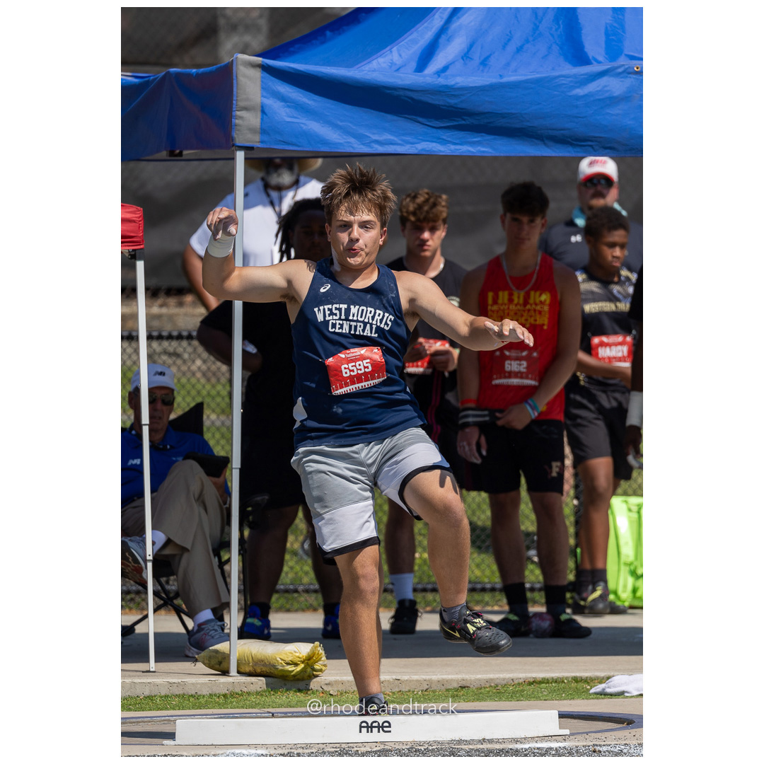 Freshman Shot Put - 2024 New Balance Nationals Outdoor, Franklin Field, University of Pennsylvania title=