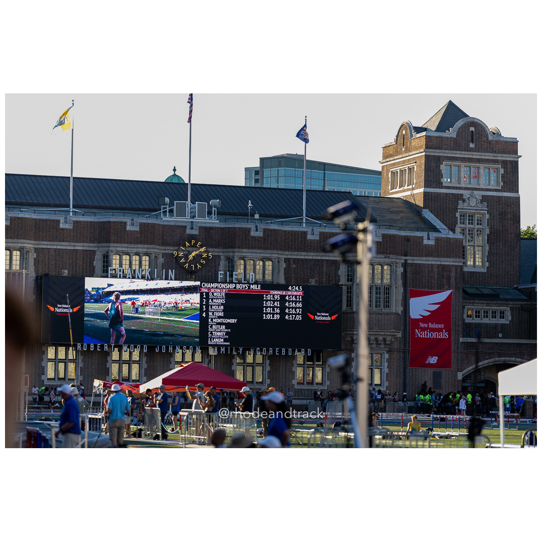 2024 New Balance Nationals Outdoor, Franklin Field, University of Pennsylvania title=