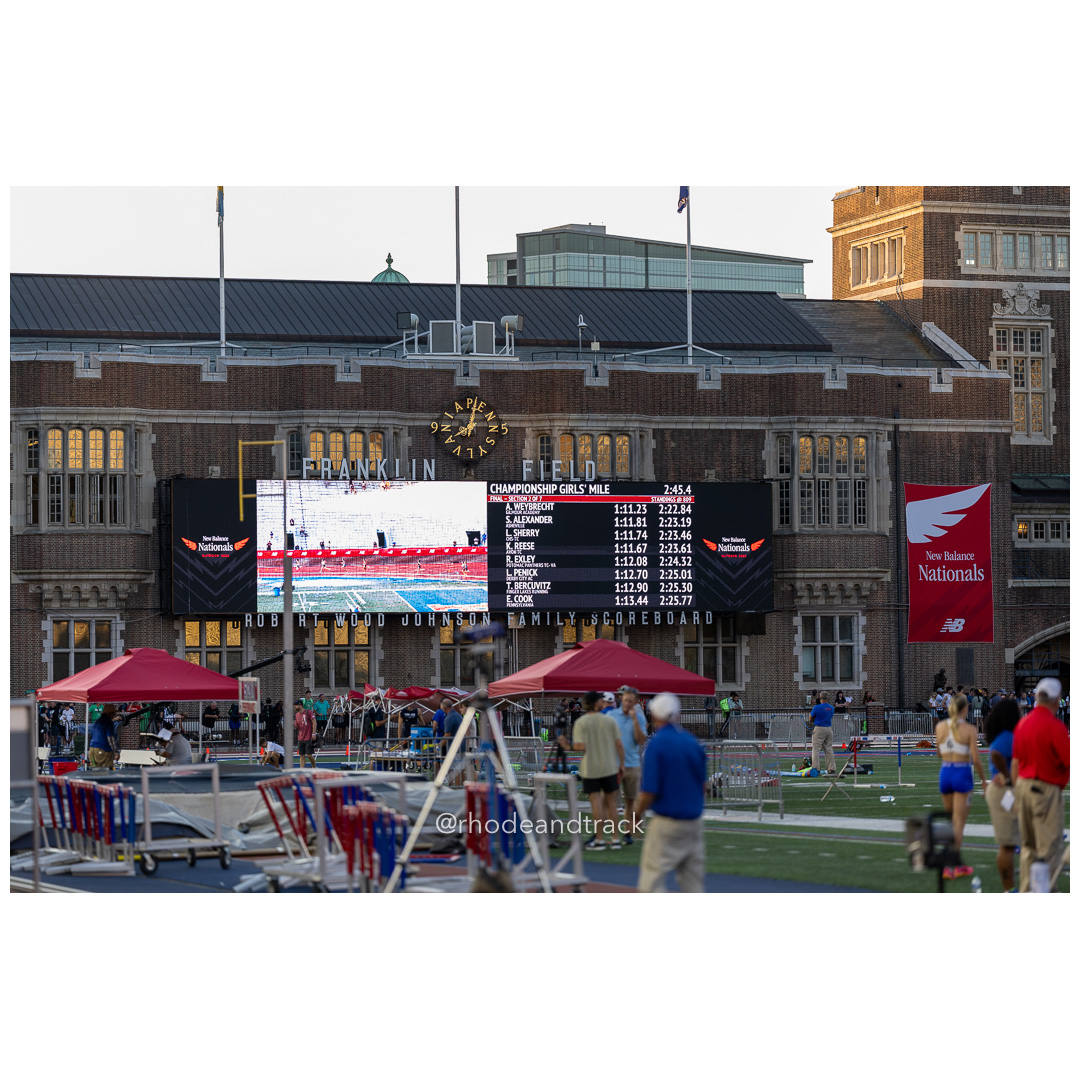 2024 New Balance Nationals Outdoor, Franklin Field, University of Pennsylvania title=