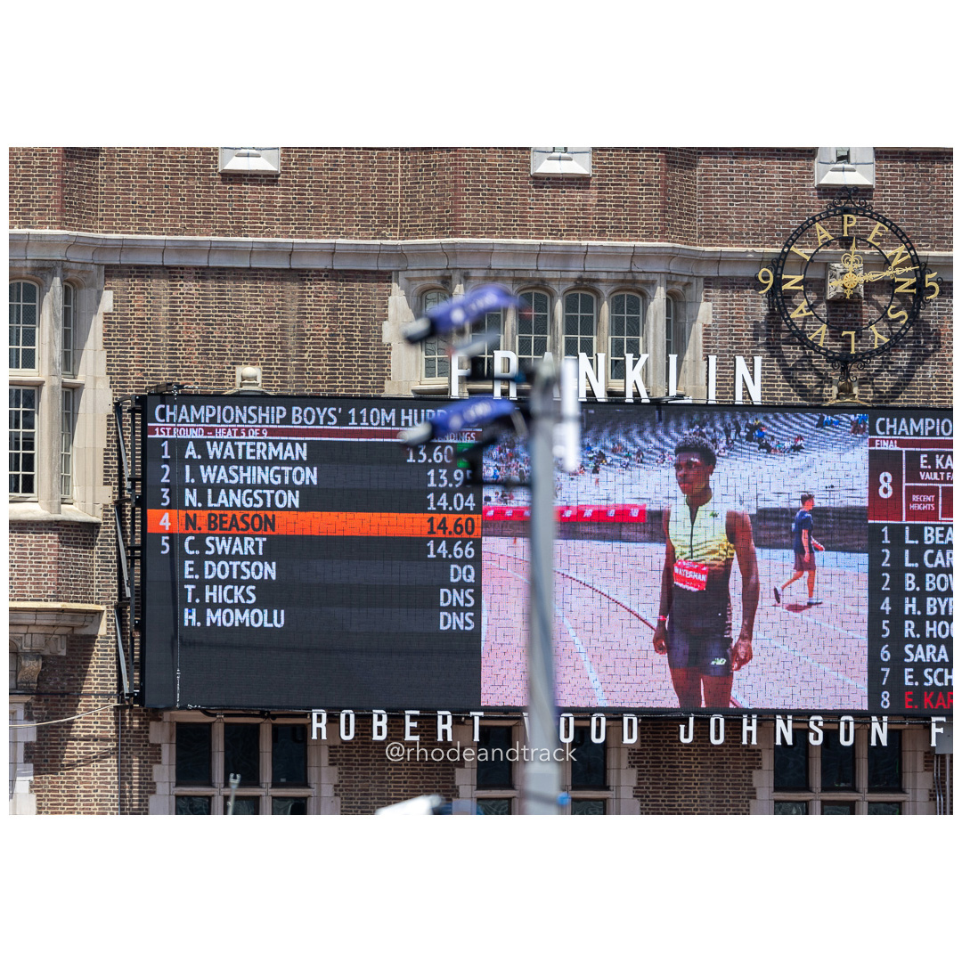 2024 New Balance Nationals Outdoor, Franklin Field, University of Pennsylvania title=