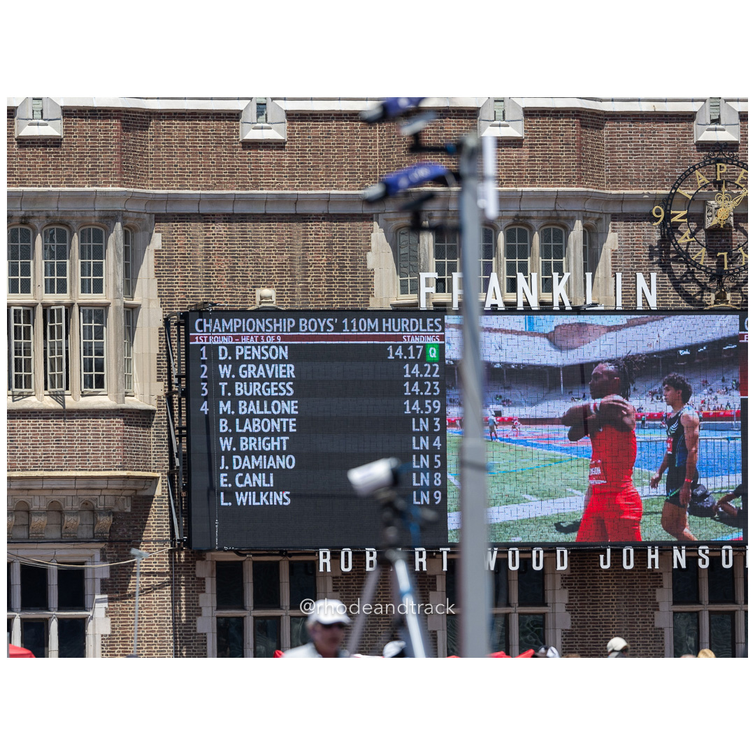 2024 New Balance Nationals Outdoor, Franklin Field, University of Pennsylvania title=