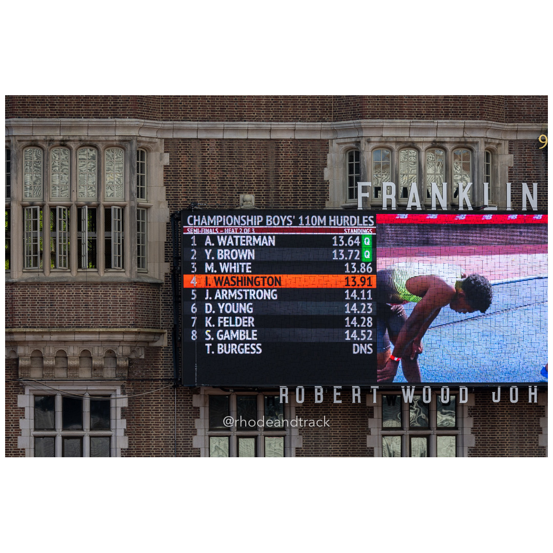 2024 New Balance Nationals Outdoor, Franklin Field, University of Pennsylvania title=