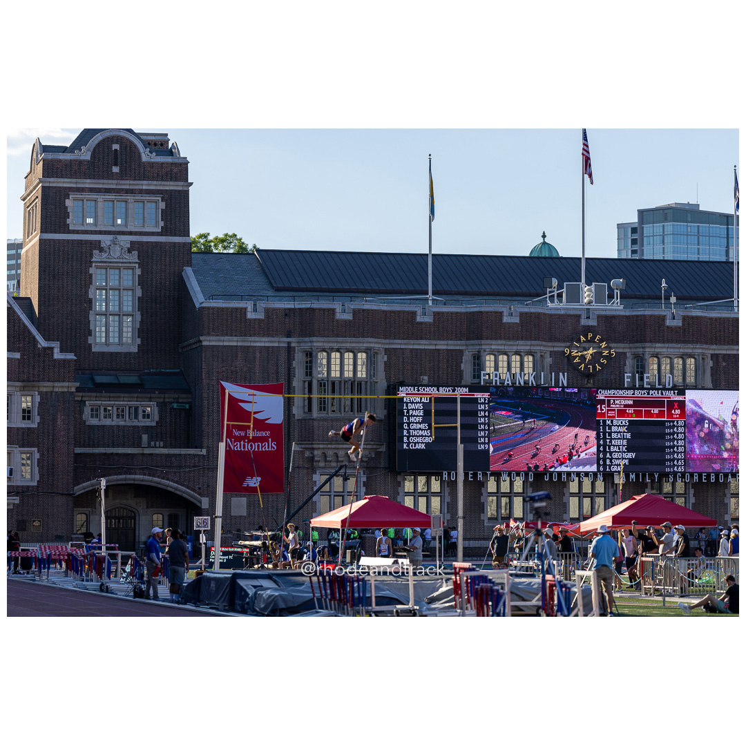 2024 New Balance Nationals Outdoor, Franklin Field, University of Pennsylvania title=