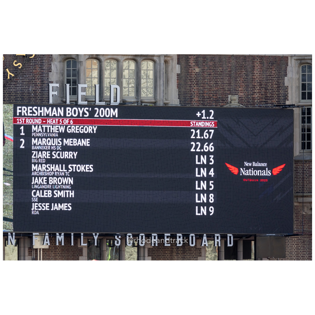 2024 New Balance Nationals Outdoor, Franklin Field, University of Pennsylvania title=