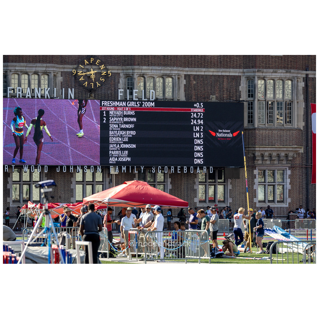 2024 New Balance Nationals Outdoor, Franklin Field, University of Pennsylvania title=