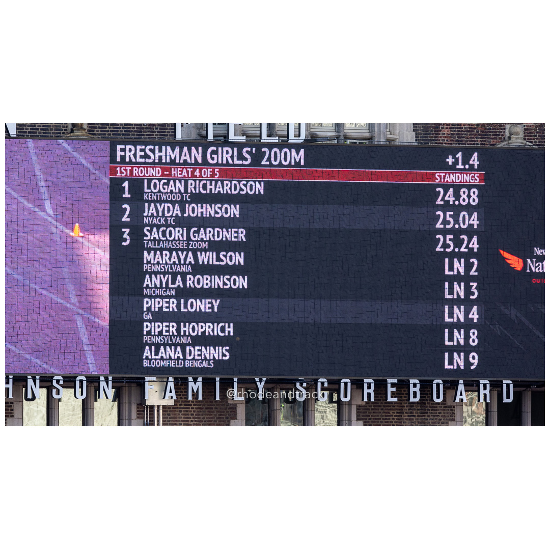 2024 New Balance Nationals Outdoor, Franklin Field, University of Pennsylvania title=