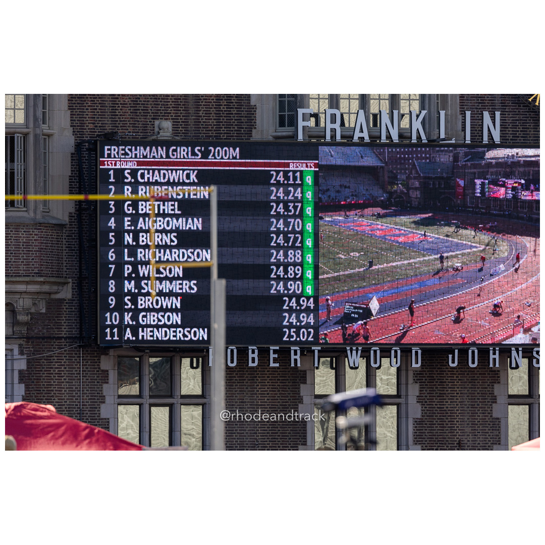 2024 New Balance Nationals Outdoor, Franklin Field, University of Pennsylvania title=