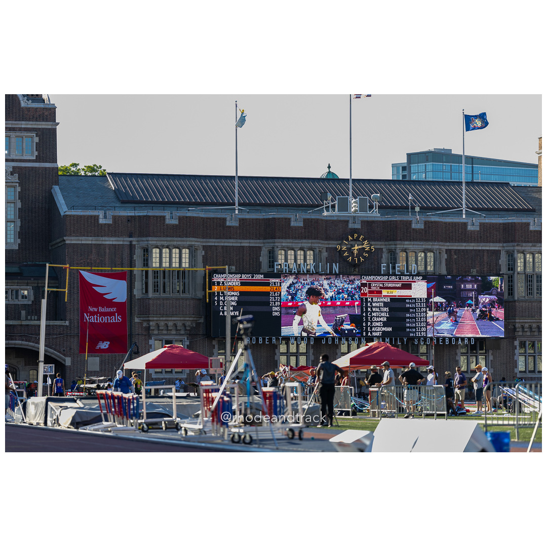 2024 New Balance Nationals Outdoor, Franklin Field, University of Pennsylvania title=