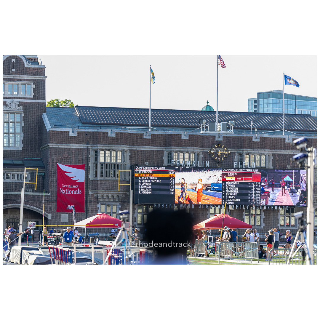2024 New Balance Nationals Outdoor, Franklin Field, University of Pennsylvania title=