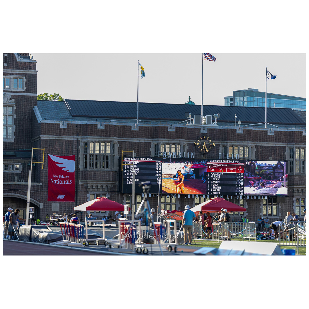 2024 New Balance Nationals Outdoor, Franklin Field, University of Pennsylvania title=