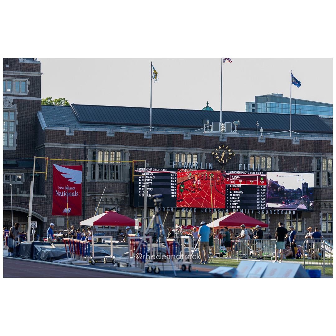 2024 New Balance Nationals Outdoor, Franklin Field, University of Pennsylvania title=