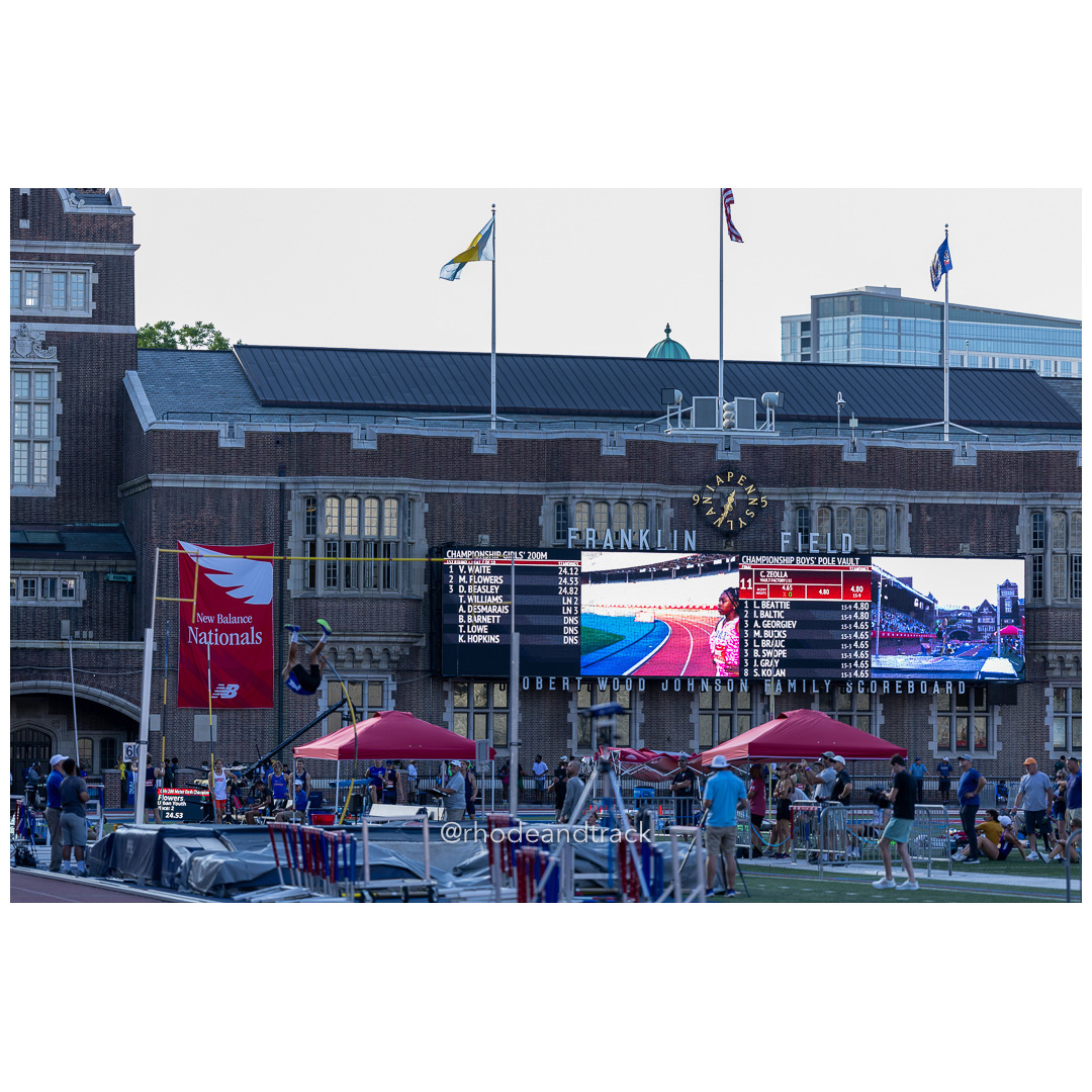 2024 New Balance Nationals Outdoor, Franklin Field, University of Pennsylvania title=
