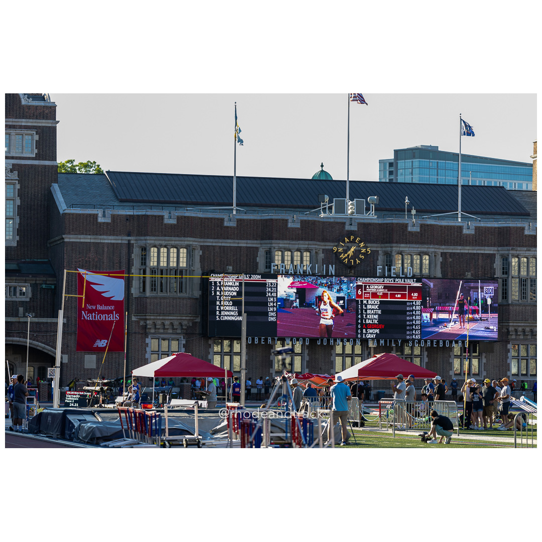 2024 New Balance Nationals Outdoor, Franklin Field, University of Pennsylvania title=