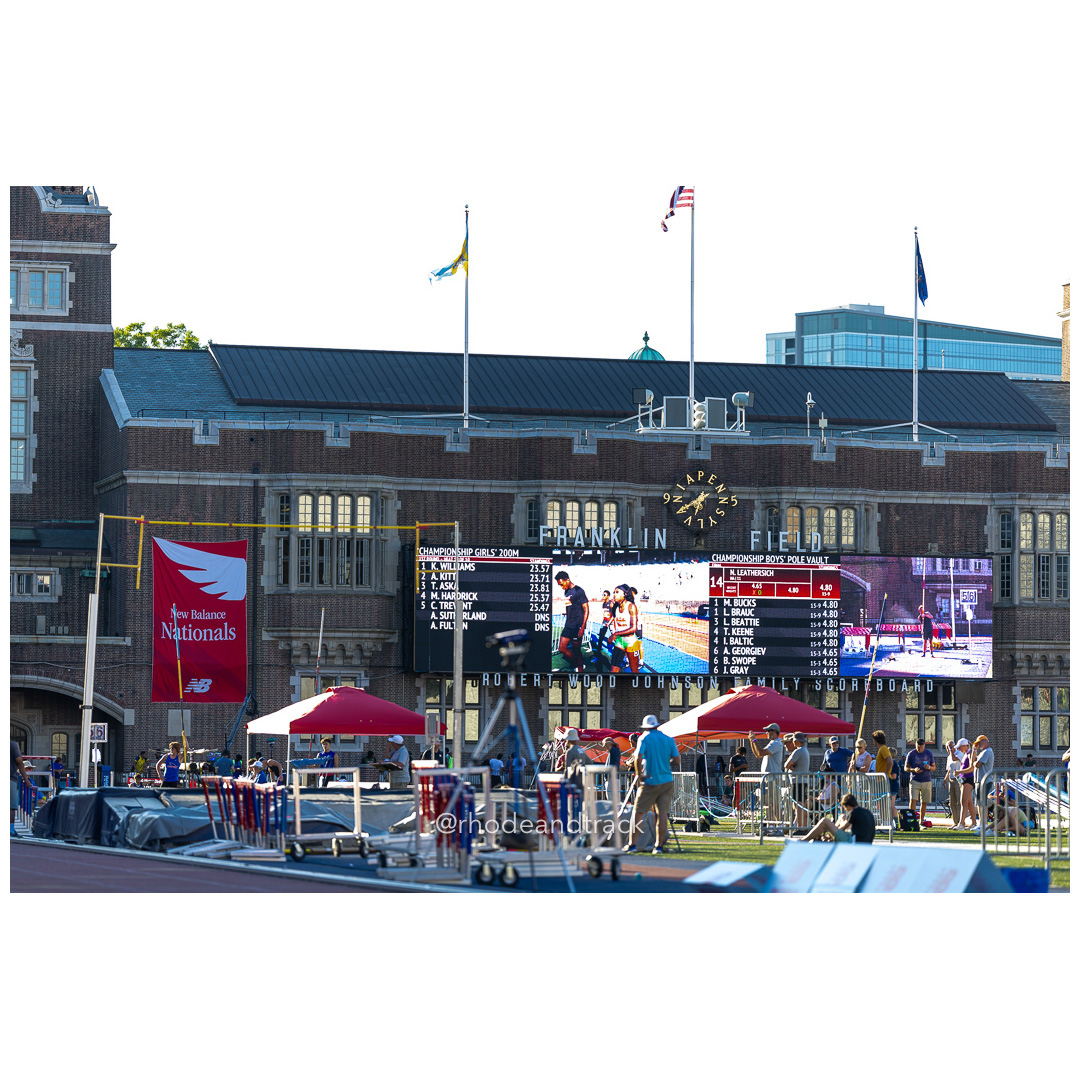 2024 New Balance Nationals Outdoor, Franklin Field, University of Pennsylvania title=