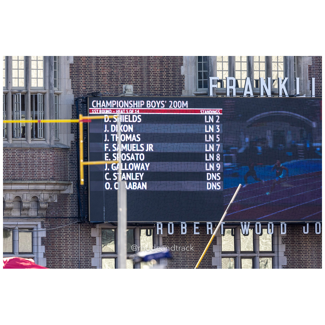 2024 New Balance Nationals Outdoor, Franklin Field, University of Pennsylvania title=