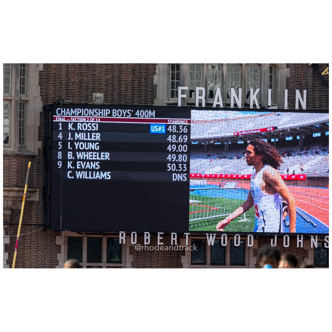 2024 New Balance Nationals Outdoor, Franklin Field, University of Pennsylvania title=